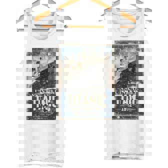 ヴィンテージ Rms タイタニック 1912 クルーズ歴史ポスター 記念品 長袖tシャツ タンクトップ - Kawaiitshirt