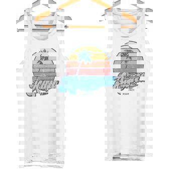 ヴィンテージ カラパナ ハワイ Hi クラシック 70年代 レトロ サーファー タンクトップ - Kawaiitshirt