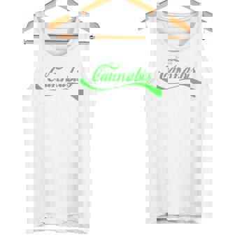 ヴィンテージ カンナビス アート レトロ マリファナ Thc レトロ 420日 ウィード タンクトップ - Kawaiitshirt