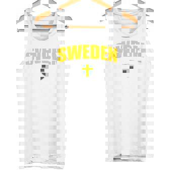 ヴィンテージ スウェーデン国旗 スウェーデン お土産 レトロ スウェーデン プライド タンクトップ - Kawaiitshirt