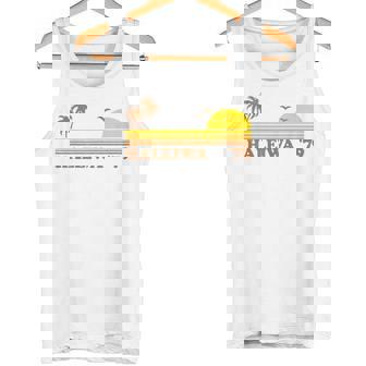 ヴィンテージ ハレイワ ハワイ ノースショア ビーチ レトロ サンセット 70年代 タンクトップ - Kawaiitshirt