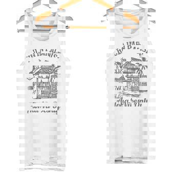 ヴィンテージ ハワイアン フラティキ トロピカル アロハ バイブ レトロ アイランド タンクトップ - Kawaiitshirt