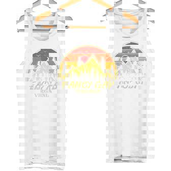 ヴィンテージ ファンシー ギャップ バージニアa 山 ハイキング お土産 タンクトップ - Kawaiitshirt