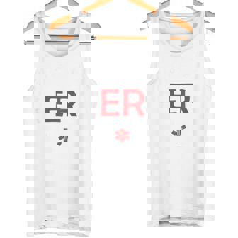 ヴィンテージ 救急科 緊急治療室 看護師 背中 タンクトップ - Kawaiitshirt