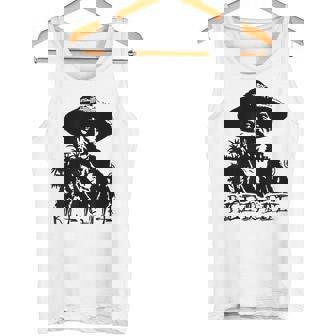 ヴィンテージの米農家のポートレート、米は命です タンクトップ - Kawaiitshirt