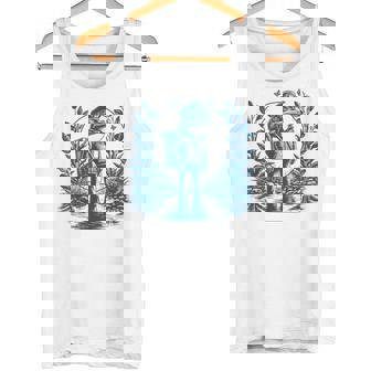 ヴィンテージスタイルの「郵便配達員カエル」 タンクトップ - Kawaiitshirt