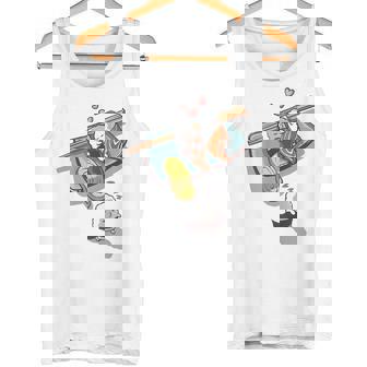 一緒に寝る 寿司 と 寝ぼける 寿司 たまご サーモン 穴子 タンクトップ - Kawaiitshirt