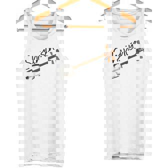 三味線奏者 音楽教師 ミュージシャン タンクトップ - Kawaiitshirt