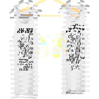 初めての父の日一緒に面白いお父さんと赤ちゃん タンクトップ - Kawaiitshirt