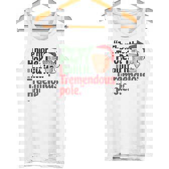 北極I Build It Tremendous Pole 面白い トランプ クリスマス タンクトップ - Kawaiitshirt