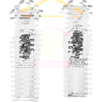 口を閉じた女として 記憶されない タンクトップ - Kawaiitshirt