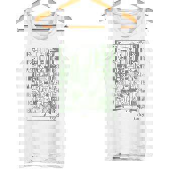 和 ストリート レトロ バイブ 美的 東京 ファッション タンクトップ - Kawaiitshirt