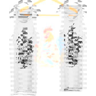 和風チキン 和風美鶏 ストリートウェア タンクトップ - Kawaiitshirt