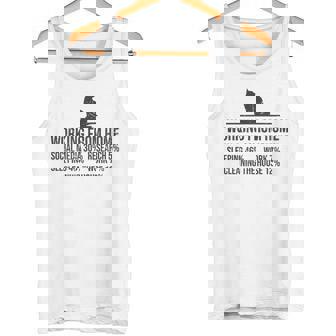 在宅勤務 在宅清掃 タンクトップ - Kawaiitshirt