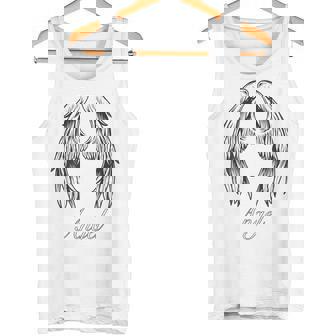 天使 背中には天使の羽 タンクトップ - Kawaiitshirt