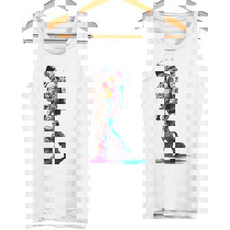 宇宙飛行士 宇宙モチーフ カラフル 宇宙飛行士 タンクトップ - Kawaiitshirt