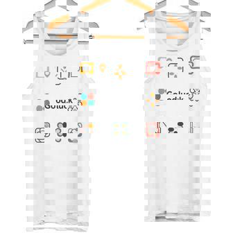 幸運を Good Luck！ロゴ アイコン 3 タンクトップ - Kawaiitshirt