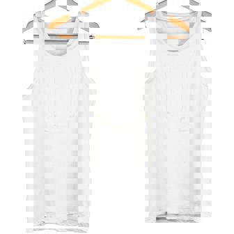 必死にこらえるねこ バックプリント タンクトップ - Kawaiitshirt