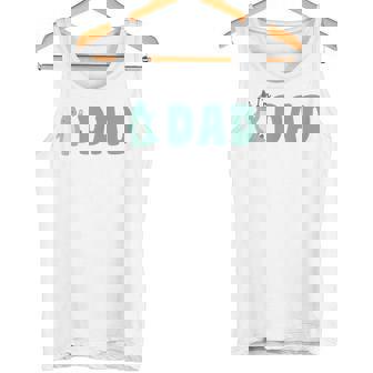 恐竜 かわいい 恐竜好き 家族 お揃い 親子ペア 親子コーデ 家族写真 お父さん 父 パパ I'm Dad タンクトップ - Kawaiitshirt