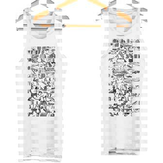 恐竜の化石 T-Rex 古生物学 ヴィンテージ 考古学 ギフト タンクトップ - Kawaiitshirt