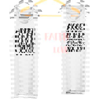 愛にあふれた信仰に定着するキリスト教バレンタイン。 タンクトップ - Kawaiitshirt