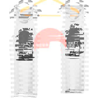 日本ミニトラック 軽自動車 キャブ オーバー コンパクト 四駆 オフロード トラック タンクトップ - Kawaiitshirt