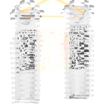 昆虫の種類 ビンテージバグ同定科学 タンクトップ - Kawaiitshirt