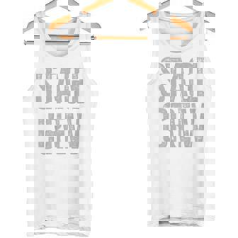 映画、テレビ、劇場、カメラ用のステージクルーが背面にプリントされています。 タンクトップ - Kawaiitshirt