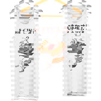 時すでにおすし ネタ ことわざ 言い間違いことわざ ジョーク ギャグ ダジャレ ツッコミ 寿司 タンクトップ - Kawaiitshirt