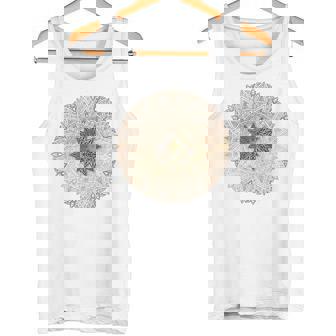 曼荼羅 最高のヨガバックプリント タンクトップ - Kawaiitshirt