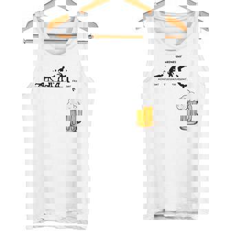 月曜日金曜日 スティックマン ビールウィークジャンプ エネルギー 皮肉 タンクトップ - Kawaiitshirt