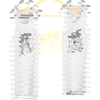 柴犬 かわいい いぬ 子犬 ペット おもしろ 動物 アート イラスト 長袖tシャツ タンクトップ - Kawaiitshirt