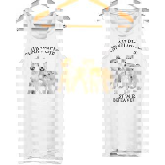 柴犬 しばいぬ 子柴 柴犬子犬 チーム いぬ プリント 写真 水彩 おしゃれ かわいい 犬飼い 犬好き タンクトップ - Kawaiitshirt