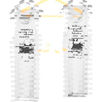 犬の解剖学ドーベルマン犬 長袖tシャツ タンクトップ - Kawaiitshirt