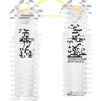 田んぼのかかし タンクトップ - Kawaiitshirt