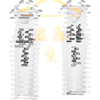 異なるタイプのビーバーズ品種コレクション、かわいいビーバーが大好き。 長袖tシャツ タンクトップ - Kawaiitshirt