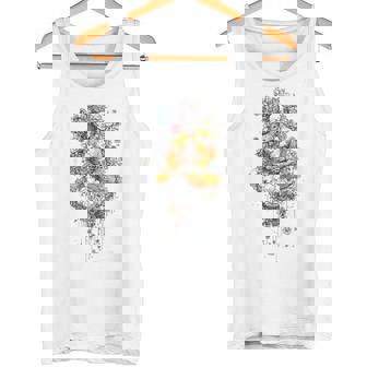 瞑想 仏 スピリチュアル ヨガ 禅 仏教 デザイン タンクトップ - Kawaiitshirt