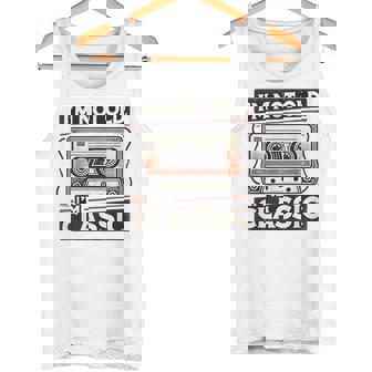 私は老けていない 私はクラシック 面白いレトロ テクニック タンクトップ - Kawaiitshirt