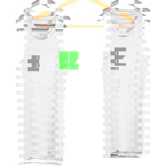 背中【充電中】電池 バッテリー おもしろ 面白い ギャグ ネタ ウケ狙い 笑える ユーモア おバカな 個性的な タンクトップ - Kawaiitshirt