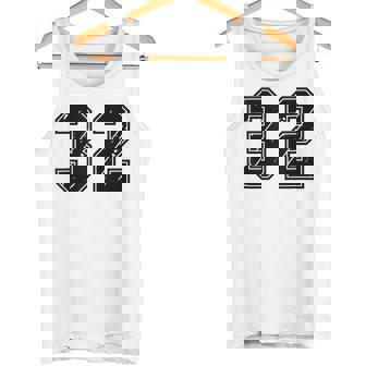 背番号 32 チーム短大スポーツ背番号付きユニフォーム タンクトップ - Kawaiitshirt