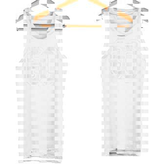 背面に60番。 タンクトップ - Kawaiitshirt