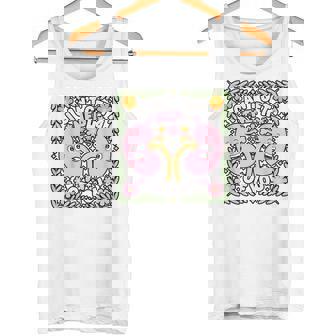 腎臓 看護師 医学 腎臓 看護 登録看護師 タンクトップ - Kawaiitshirt