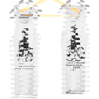 自転車に乗ったベートーベン ルートヴィグバン ベートーベン タンクトップ - Kawaiitshirt