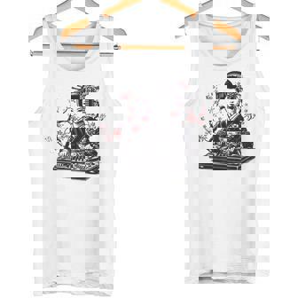 芸者 Dj 着物 和 美的 原宿 タンクトップ - Kawaiitshirt