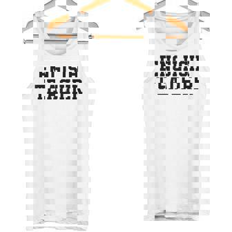 英語教師 かわいい教師の学校服 タンクトップ - Kawaiitshirt