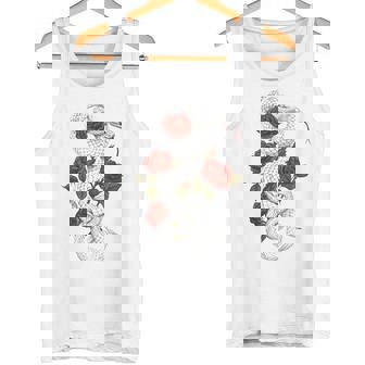 蛇爬虫類 蛇 バラ 花 爬虫類 ギフト タンクトップ - Kawaiitshirt