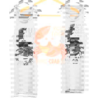 蟹 カニ 魚介類 涼しい かに 食べる 長袖tシャツ タンクトップ - Kawaiitshirt