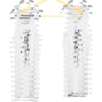 解剖学 人体 生物学 教師 学生 医学部 タンクトップ - Kawaiitshirt