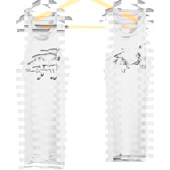 豚 豚モチーフ ピグレット 農家 農家 タンクトップ - Kawaiitshirt