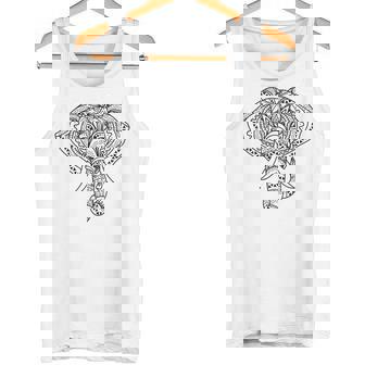 象のマンダラ、ヨガナマステエスニックシャーマン。 タンクトップ - Kawaiitshirt